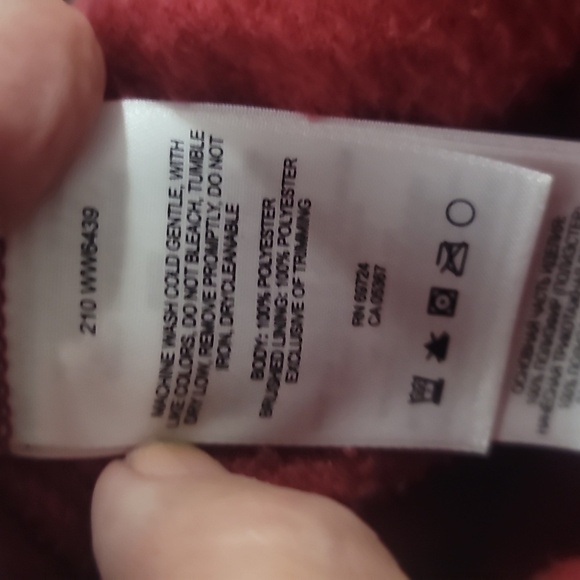 Columbia benton springs brick red full zip fleece coat jacket plus size 2x - Picture 4 of 6